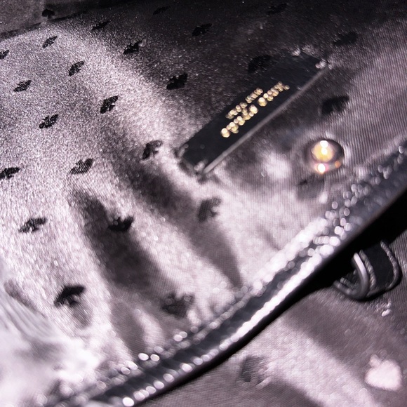 ♠️ Kate Spade ♠️ large black leather tote - Picture 6 of 6